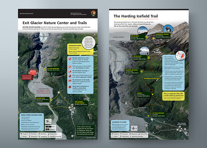Cover and inside spread of High Potential Historic Sites report.